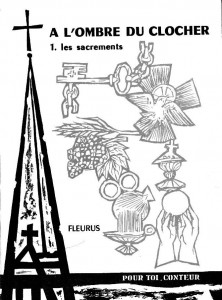 A l'ombre du clocher - Couverture