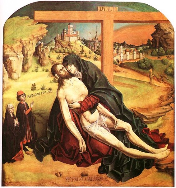 Fernando Gallego - Pieta La passion racontée aux jeunes - Fernando Gallego - Pieta