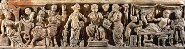 La vie des enfants à Rome