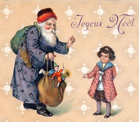 Distribution de cadeaux de Noël à un petit garçon - Joyeux Noël !