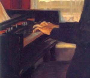 bibliothèque pour les adolescents - Santiago Rusinol - Portrait d'Eric Satie à l'harmonium (extrait)