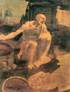 Invitation à lire - saint Jerome pénitent - 1481 - Léonard de Vinci