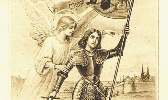 Image pieuse - Sainte Jeanne d'Arc