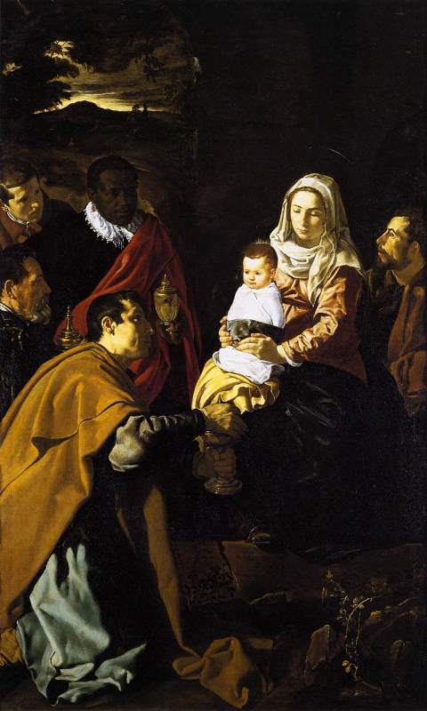 L'Adoration des mages - Velasquez - musée du Prado à Madrid - Récit d'un miracle de Noël