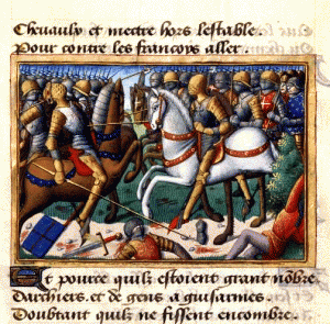 Bataille - Guerre de Cent Ans - Pitié en royaume de France