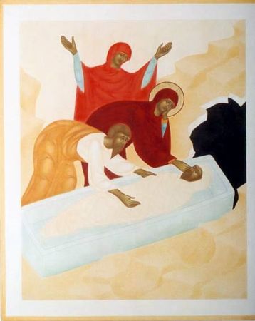 Jésus est déposé au tombeau - Chemin de Croix du Vendredi Saint pour les enfants