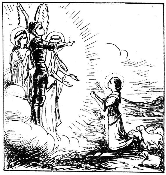 Les voix de Sainte Jeanne d’Arc Saint Michel, Sainte Catherine et Sainte Marguerite Et