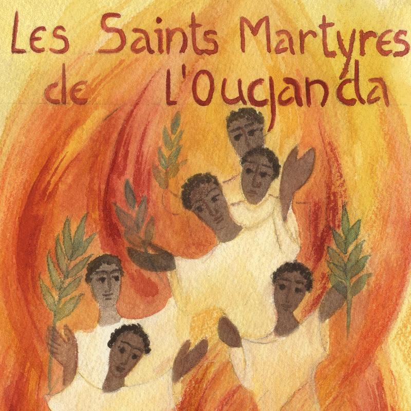 Les saints martyres de l'Ouganda
