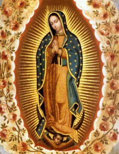 Image sainte de ND de Guadalupe Mexique