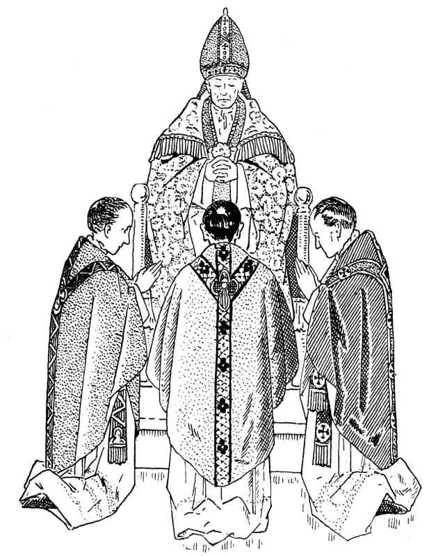 Cérémonie de l'ordination - « Ils sont prêtres pour l'éternité. »