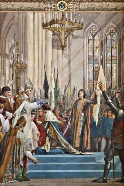Vie de Sainte Jeanne d'Arc pour les enfants - Sacre du roi Charles VII à Reims