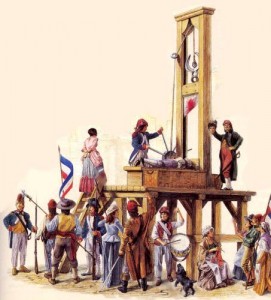 guillotine Terreur