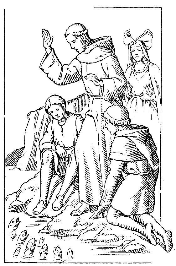 Saint Antoine de Padoue parle aux poissons Et maintenant une histoire