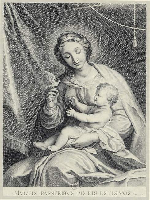 La Vierge et l'Enfant à l'oiseau