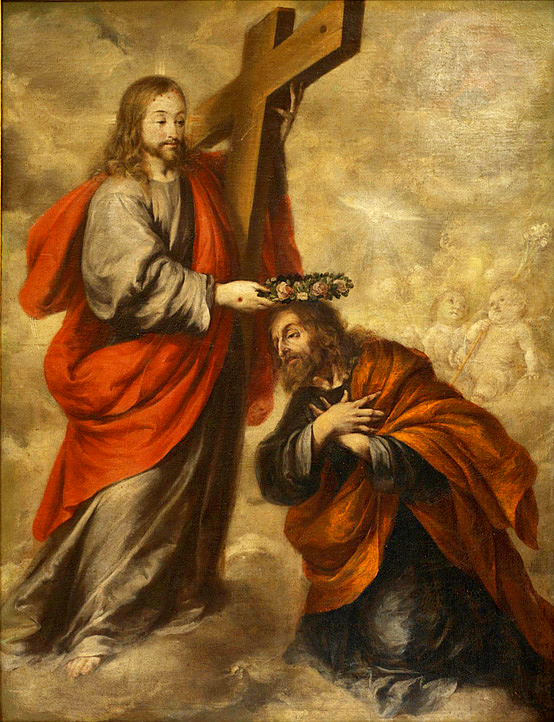 Couronnement de Saint Joseph au Ciel par Juan de Valdés Leal