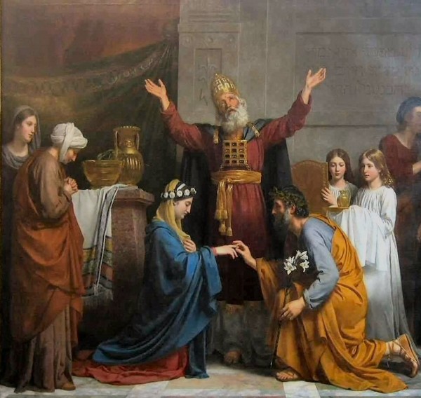 Le mariage de la Vierge Et maintenant une histoire Le mariage de la Vierge Et maintenant une histoire