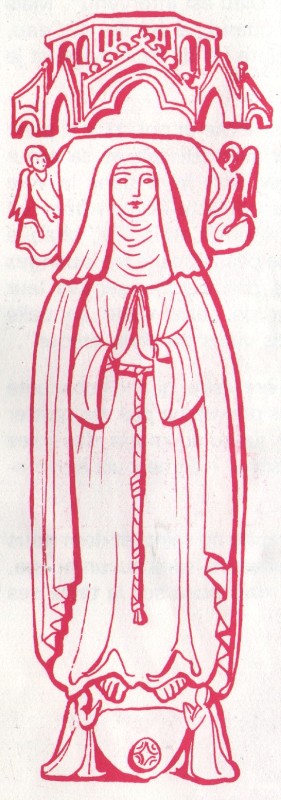 Sainte Scholastique la sœur de Saint Benoît