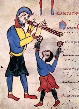 Troubadour et jongleur