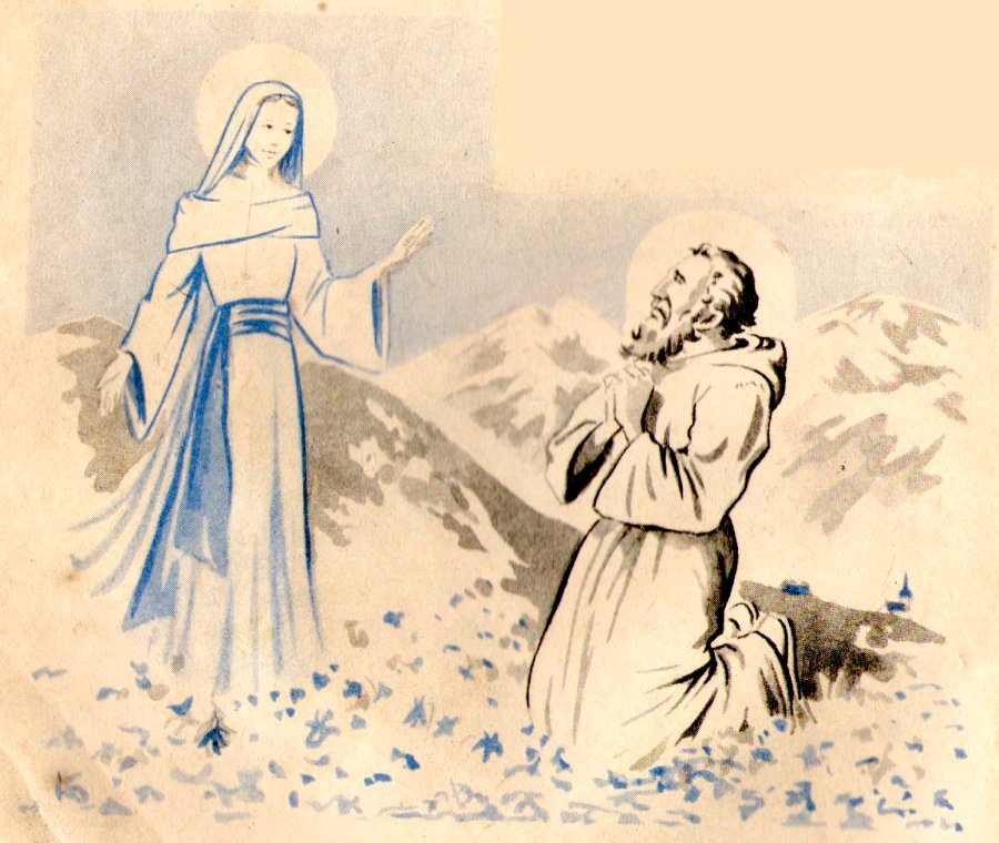 La Sainte Vierge fleurit la montagne Saint-Eynard