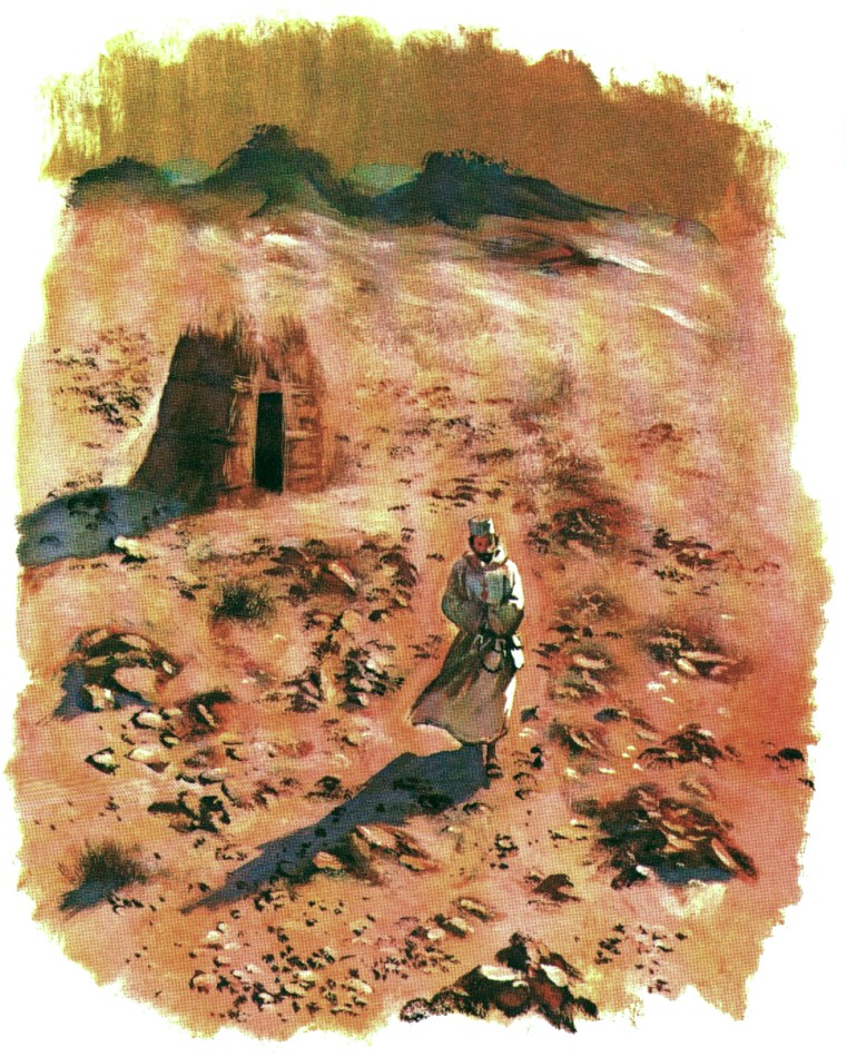 L'ermitage de Tamanrasset dans le désert du Hoggar