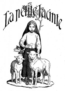 Coloriage La petite Jacinthe de Fatima