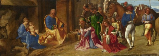 Conte de l'epiphanie - Adoration de Jésus à la Crèche