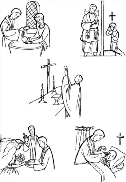 Ordination - les différentes fonctions du prêtre
