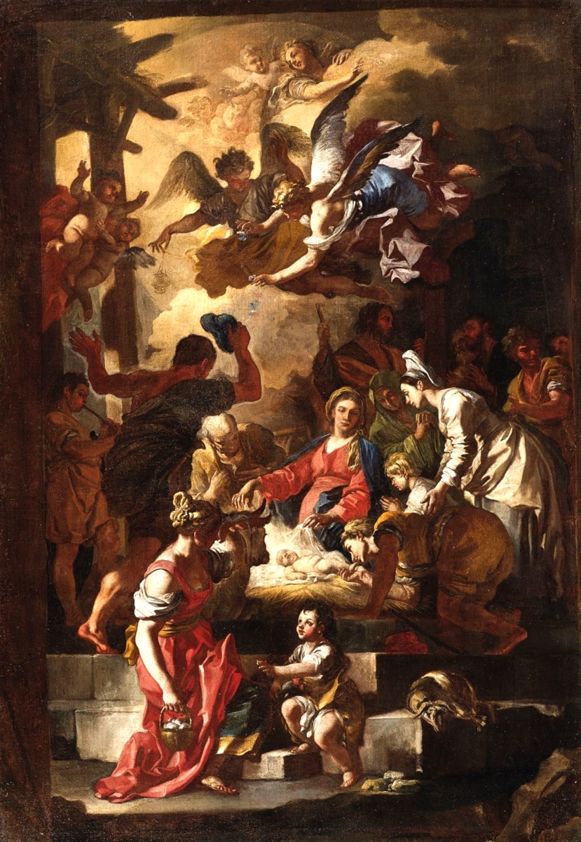 Conte de Noël - Francesco Solimena - Adoration des bergers