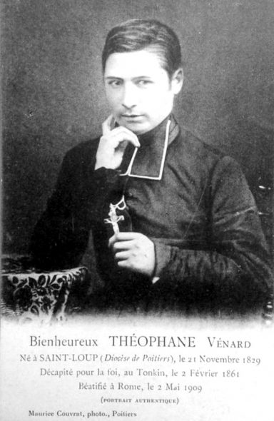 Portrait de Saint Thephane Venard