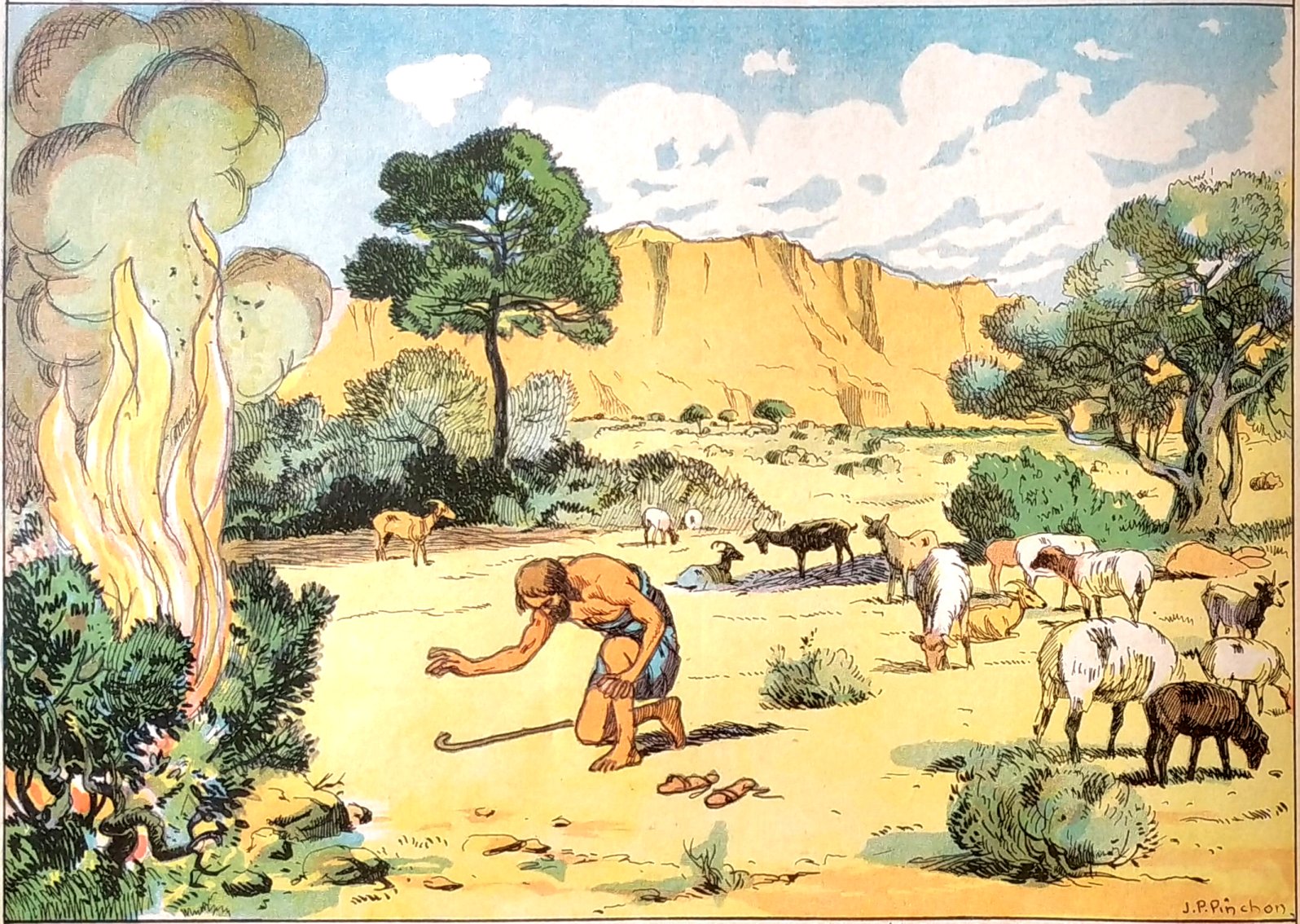 23. Le buisson d’Horeb Et maintenant une histoire