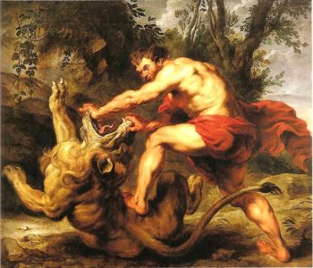 Histoire sainte pour les enfants : Samson tue un lion