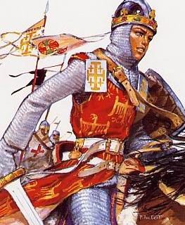 Baudouin IV sur le champ de bataille Croisade