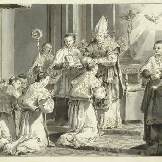 La vocation d'un jeune garçon - Pietro Antonio - Ordination d'un prêtre