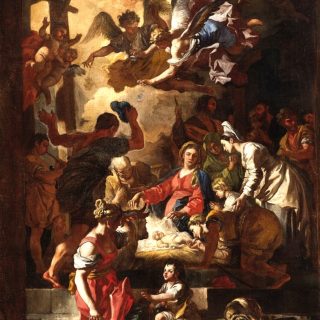 Conte de Noël - Francesco Solimena - Adoration des bergers