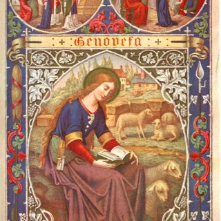 Récit de la vie de Sainte Geneviève pour les enfants à lire en ligne