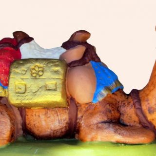 Conte de Noël scout - Chameau lourdement chargé