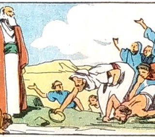 Moïse : L'eau jaillit du Rocher