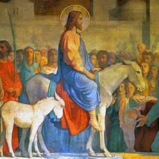 Entrée Jesus à Jérusalem Rameau
