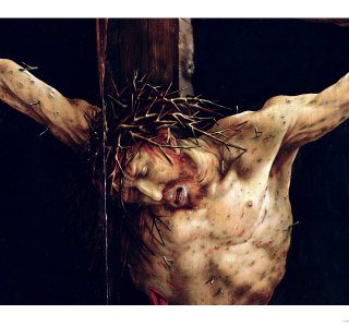 gruenewald matthias - Detail de la crucifixion