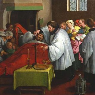 Onctions des malades - Dutch School, vers 1600
