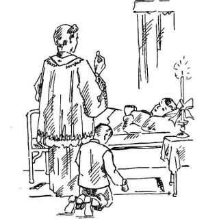 coloriage pour la première communion