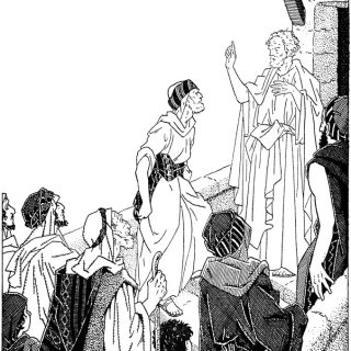 Début de l'histoire de l'Église raconté aux enfants